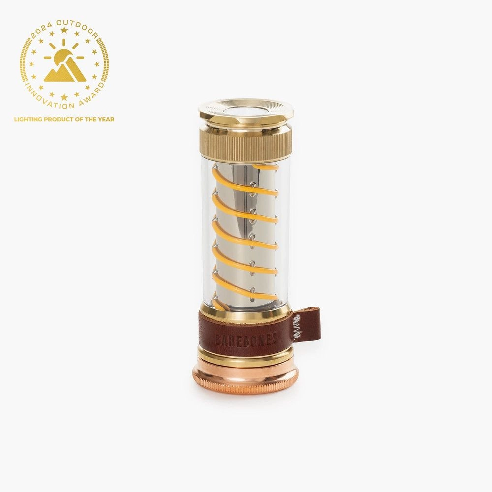 BAREBONES Edison Light Stick - Brass Rechargeable