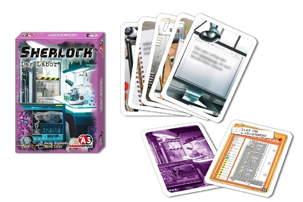 Sherlock The Lab - Card Game (German)