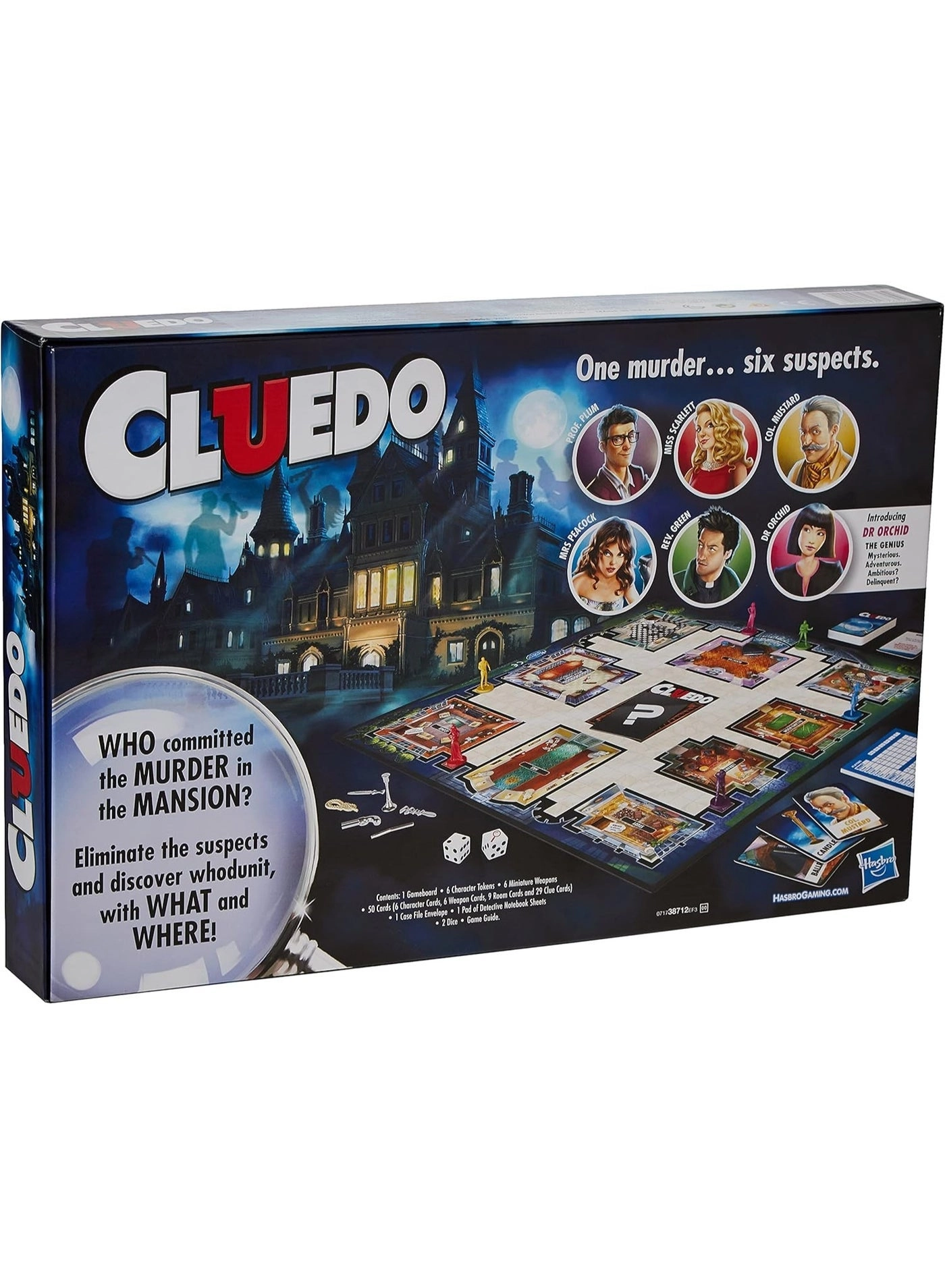 CLUEDO Classic Mystery Board Game - Detective Strategy Family Game