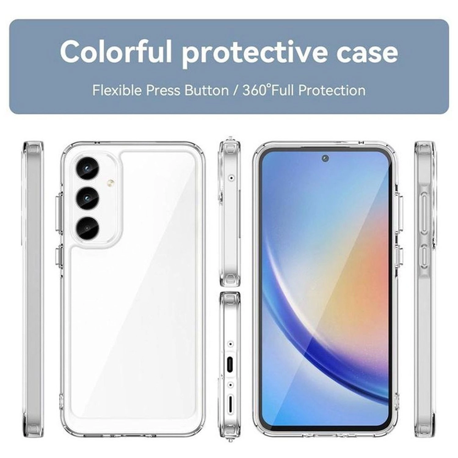Clear Case for Samsung Galaxy A35 5G