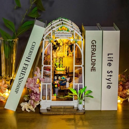 Book Nook Kit - 3D DIY Miniature Garden House