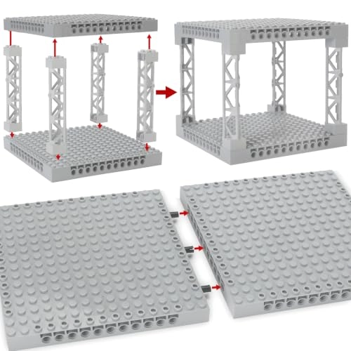 Parking Garage Building Blocks Set - 8 pcs