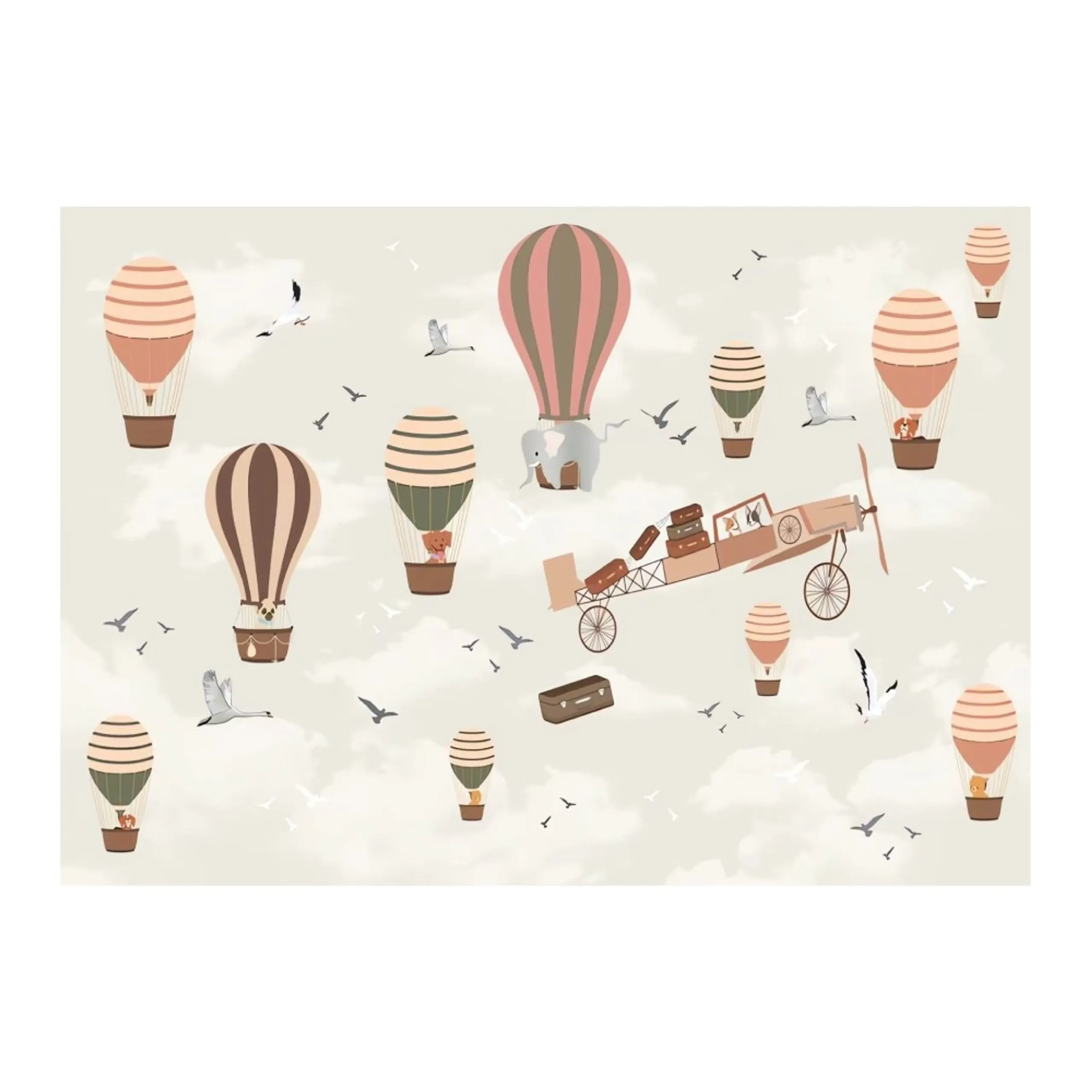 Factory Price Hot Air Balloon Kids Cushion Play Mat - 0 month