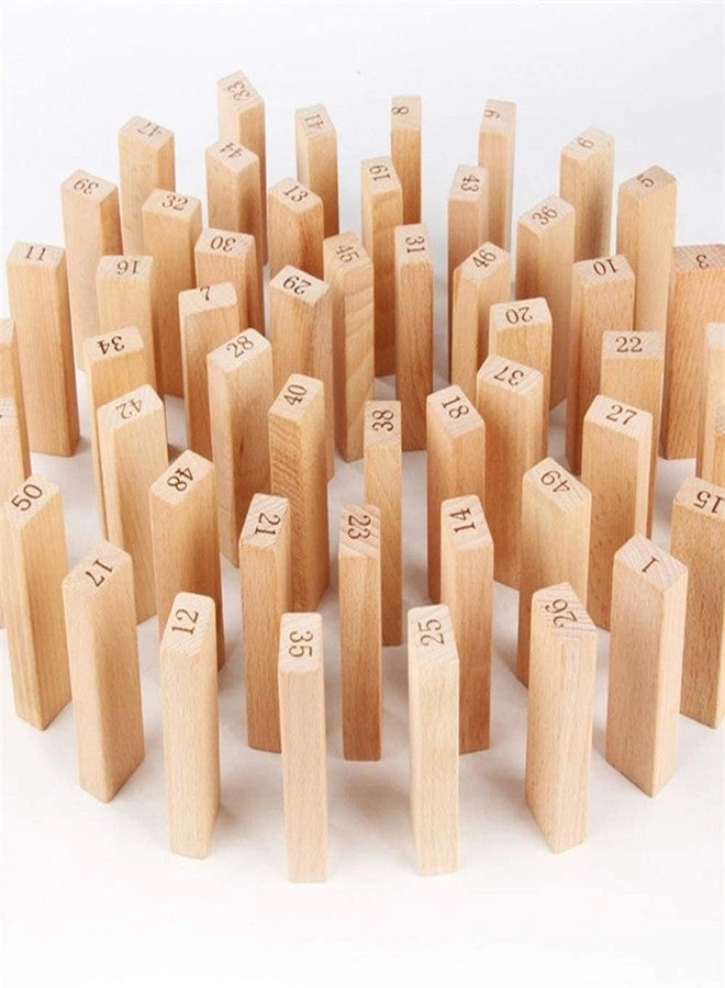Tumbling Tower - 54 Pcs Wooden