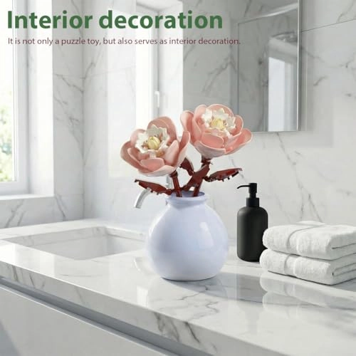 Flower Building Block Toy - 2pcs