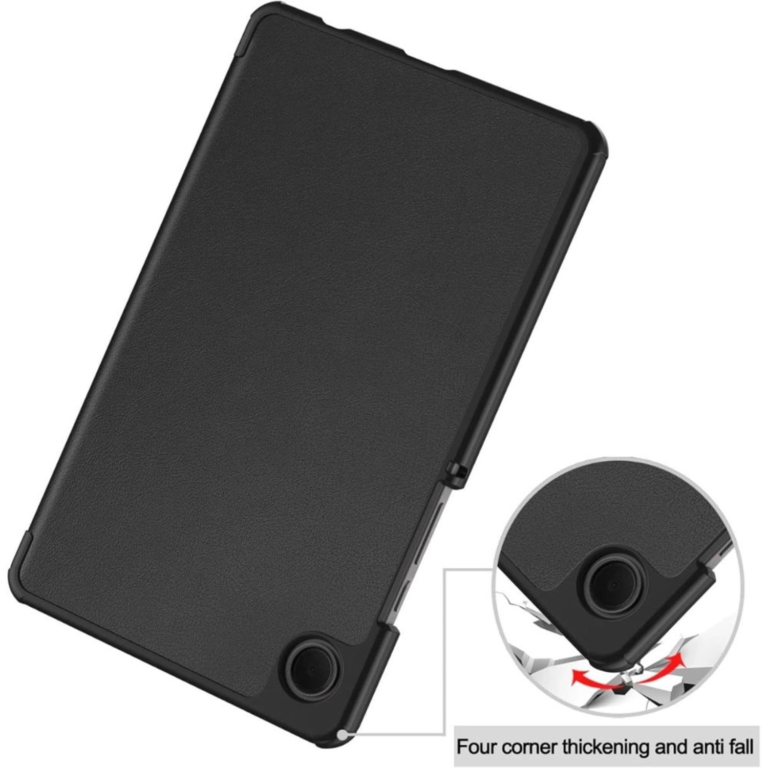 Tri-Fold Book Case with Stand for Samsung Galaxy Tab A9