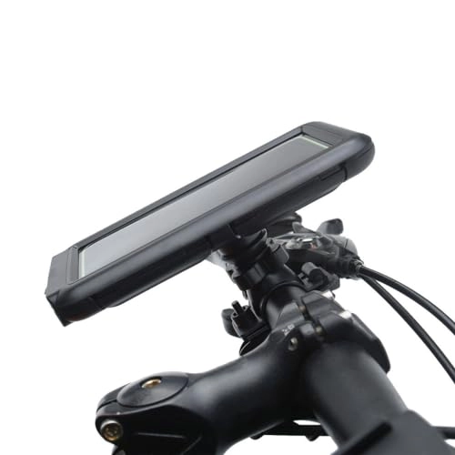 Rearview Phone Holder Pouch - Waterproof 360 Degree Rotating Sunvisor Rain Cover