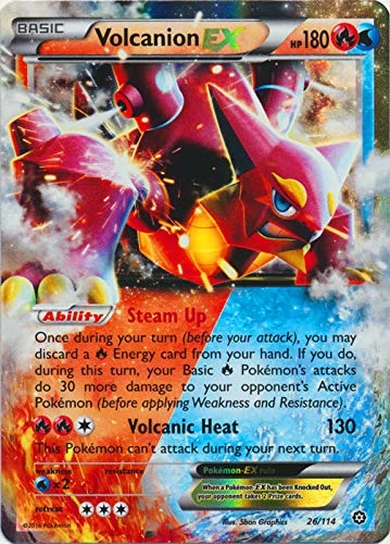 Pokmon Volcanion-EX - 1pcs