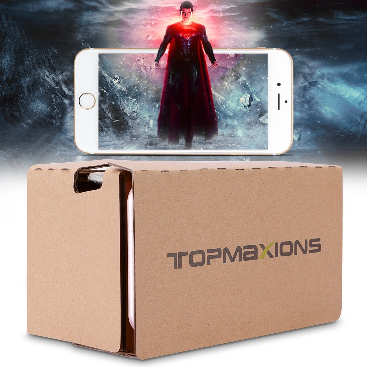 Google Cardboard - 3D VR DIY Headset 3.5"-6.0"