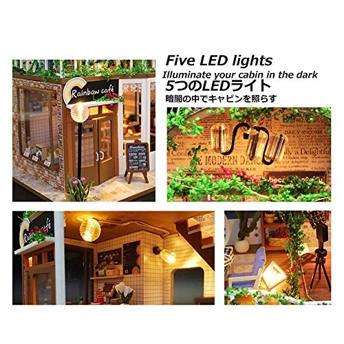 Dollhouse Miniature DIY House Kit - 1:24 Scale