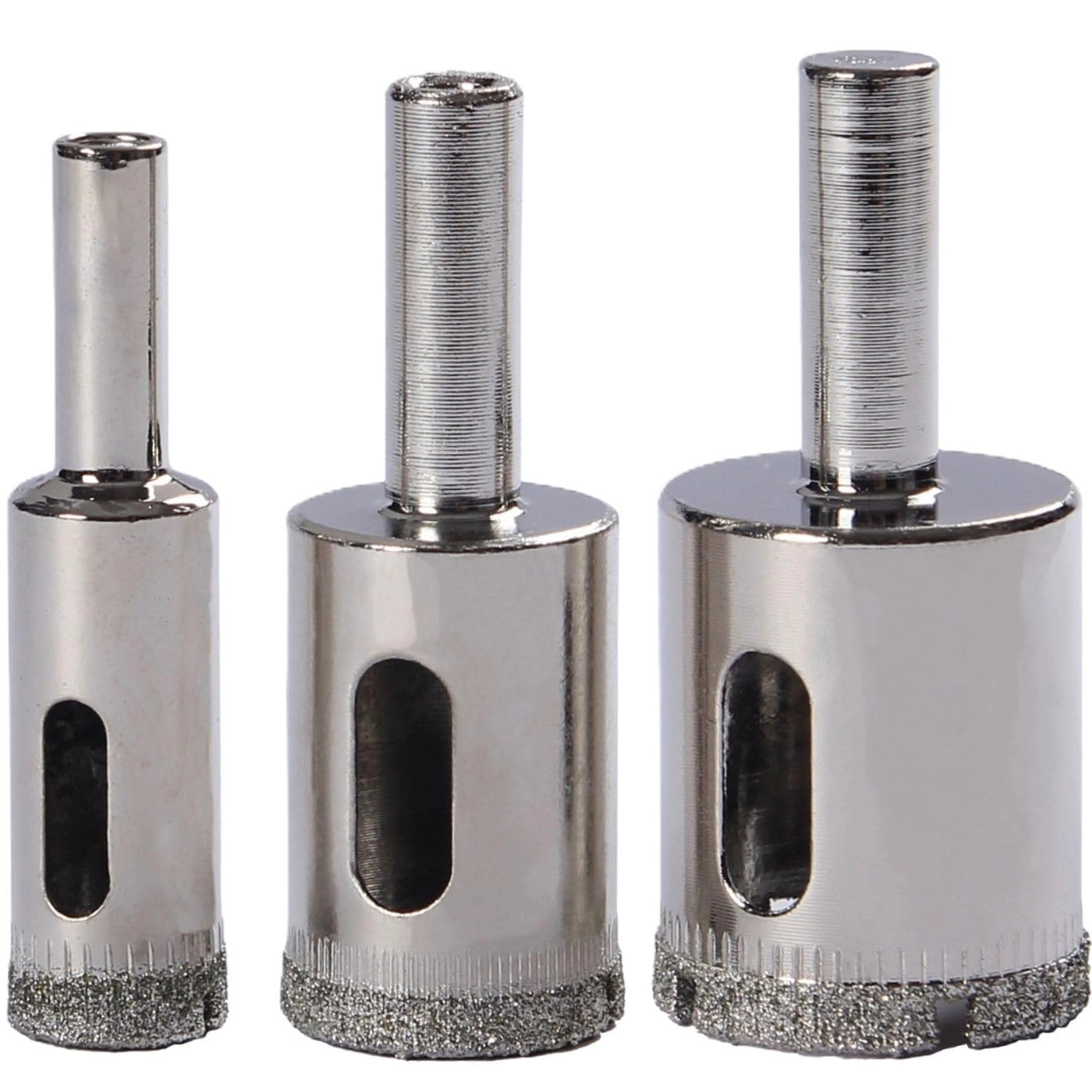 DRILAX Diamond Drill Bit Set - 3Pc 12 34 1 Sizes 118 Depth