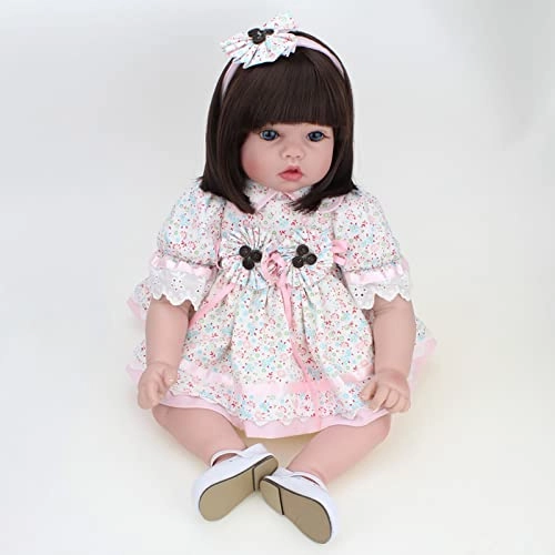 Reborn Baby Doll - 55cm 22" Vinyl Cotton Body
