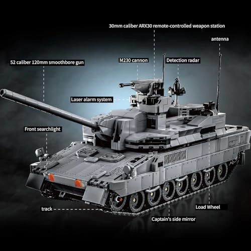 Main Battle Tank (39038) - 2252 Pieces