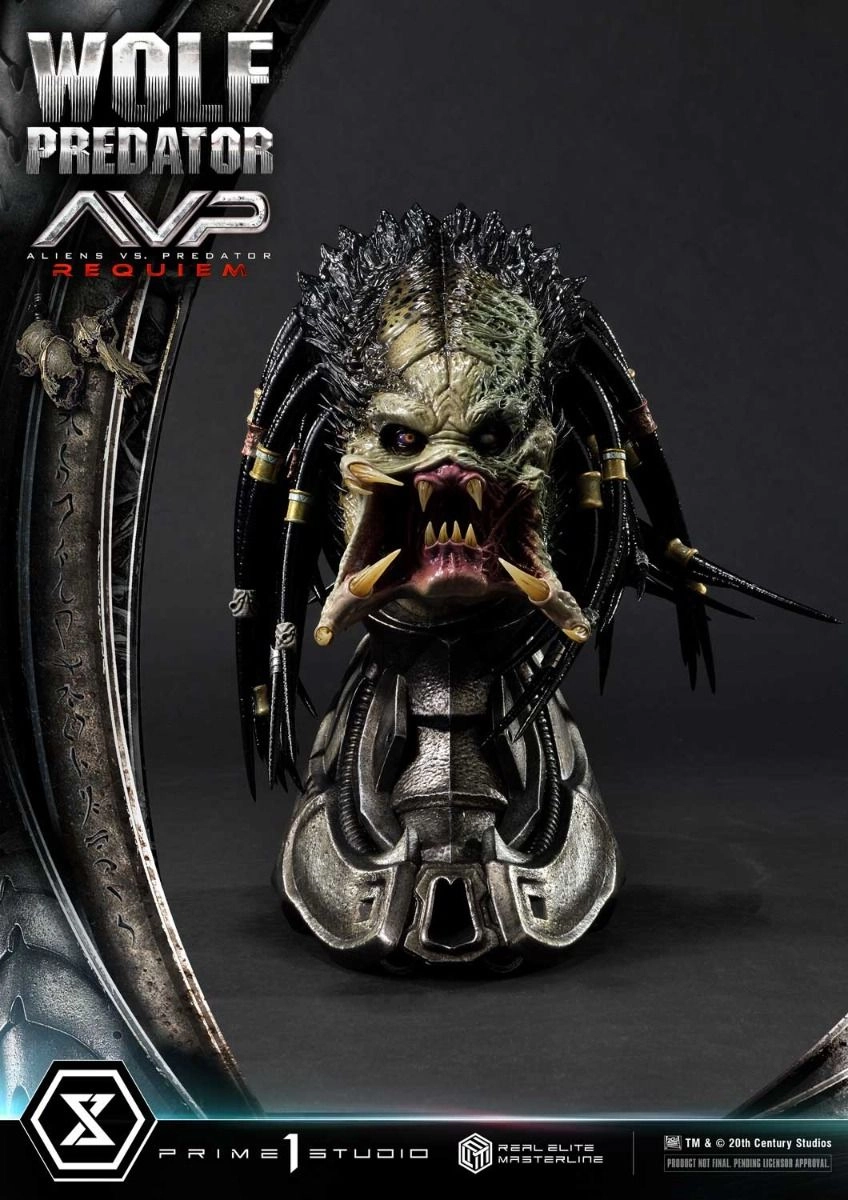 Requiem Wolf Predator - Aliens vs Predator - H:95cm