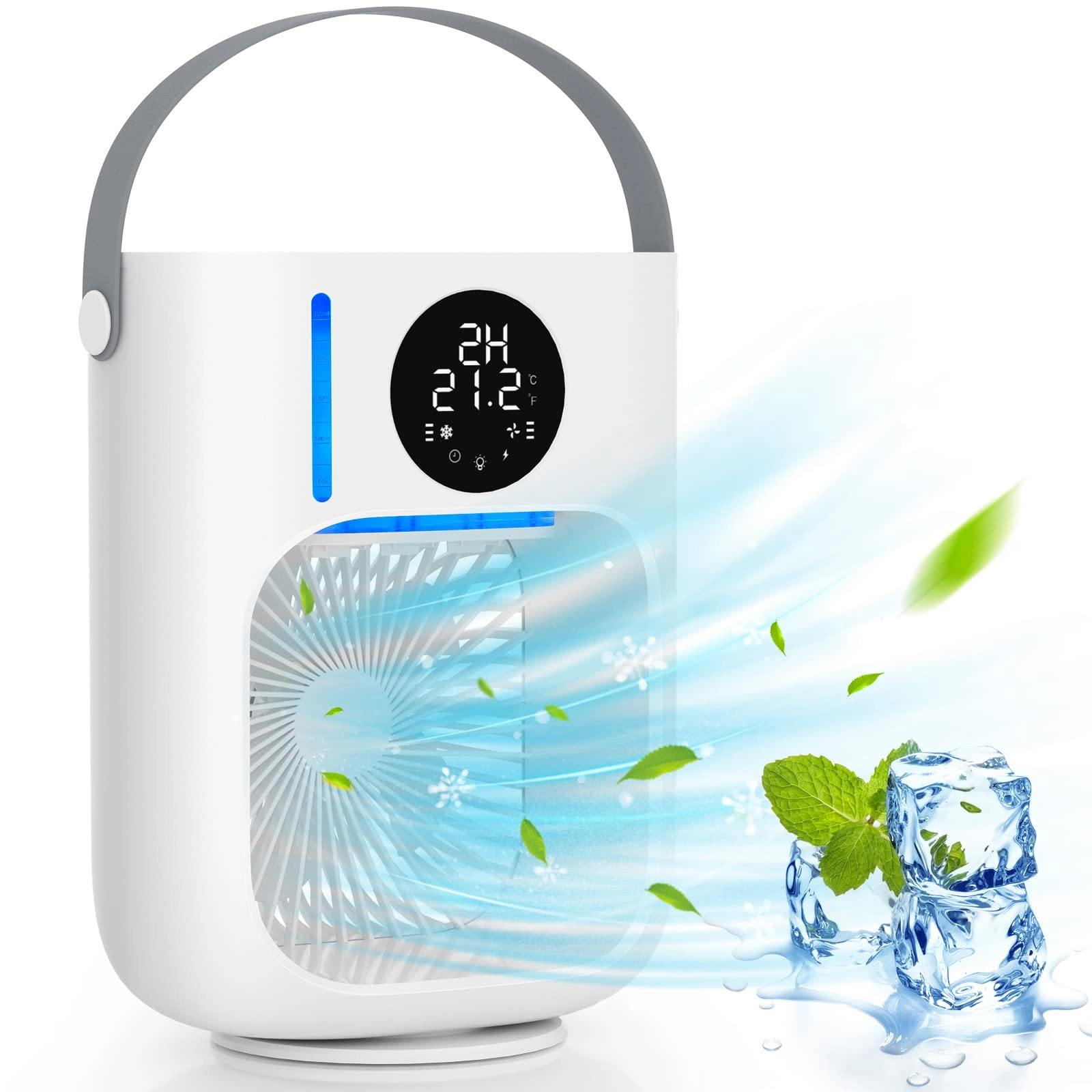 KMANYI Mini Air Conditioner - USB Powered Evaporative