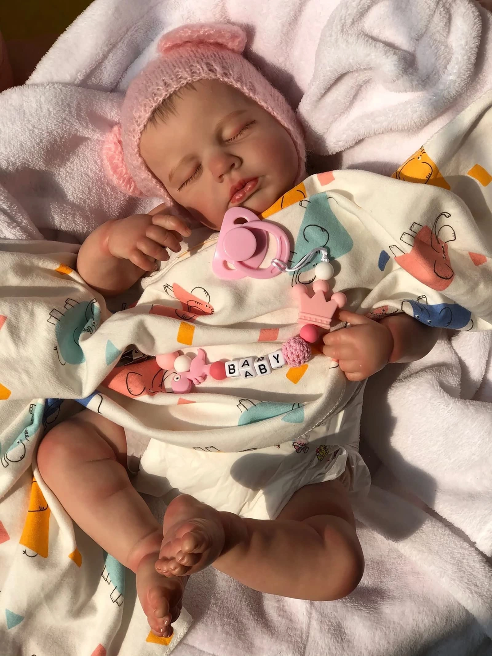 Reborn Baby Doll - 19 Inch Vinyl Ages 3+