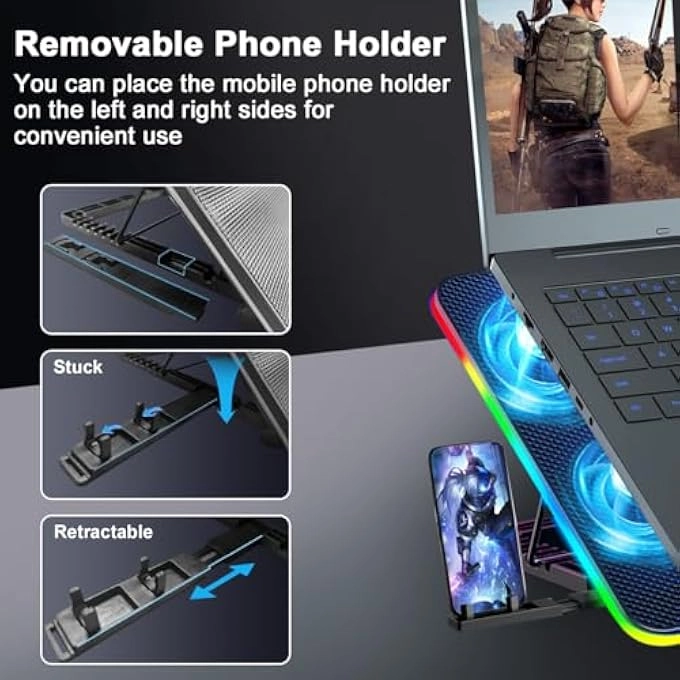 Laptop Cooling Pad - 8 12-17in