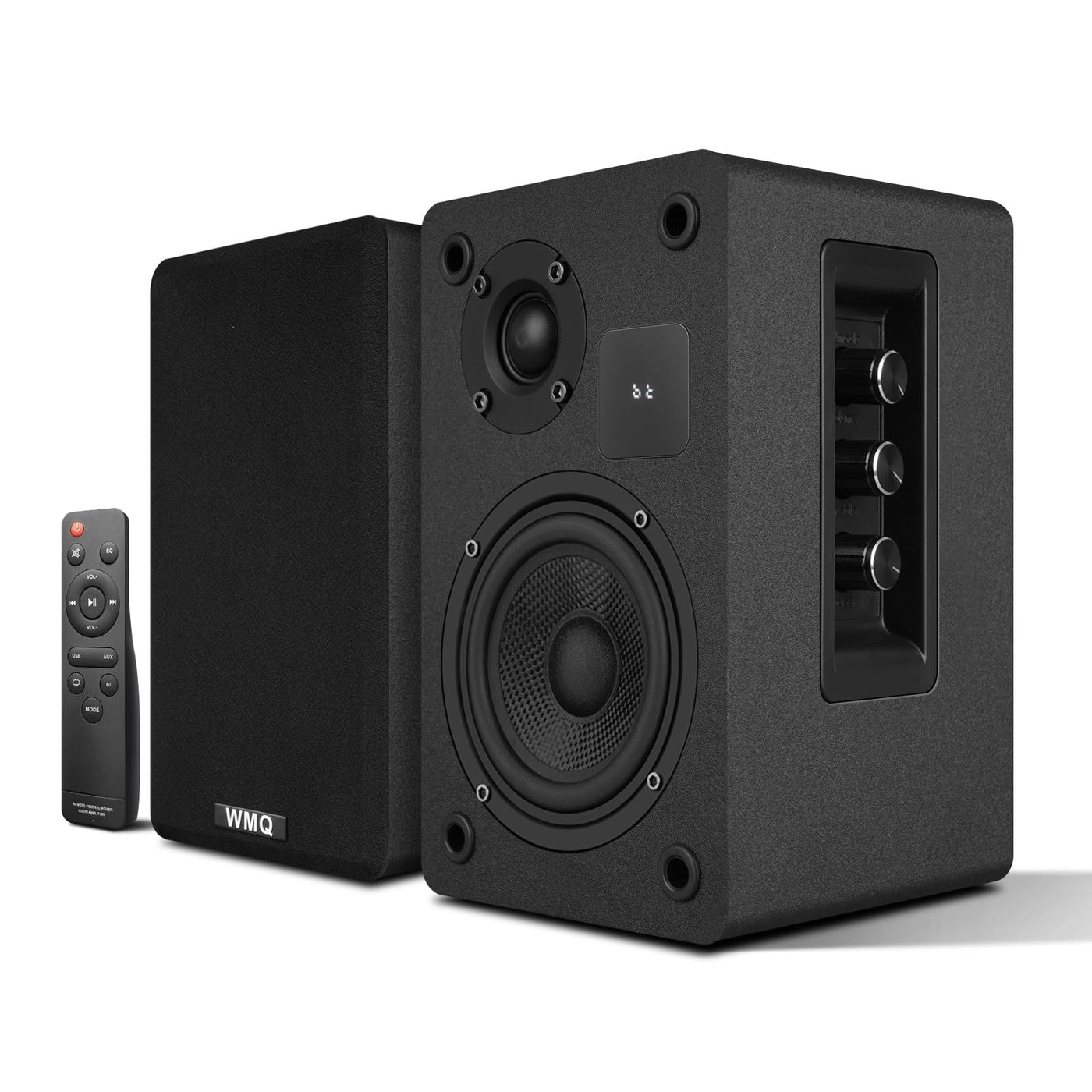 WMQ Powered Bookshelf Speaker Pair - 60W