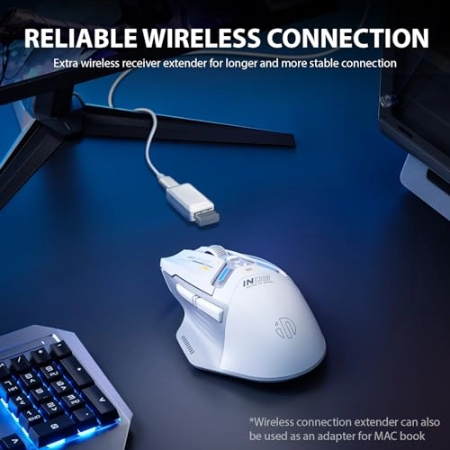 IN9 Tri-mode Wireless Mouse - Wireless