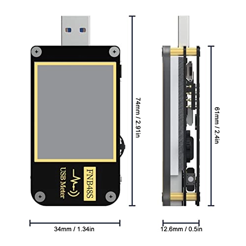 USB Voltage Meter - Realtime Monitoring Multifunctional