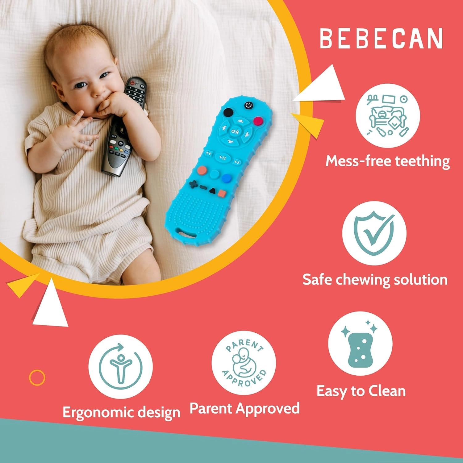 Remote Teether - Silicone