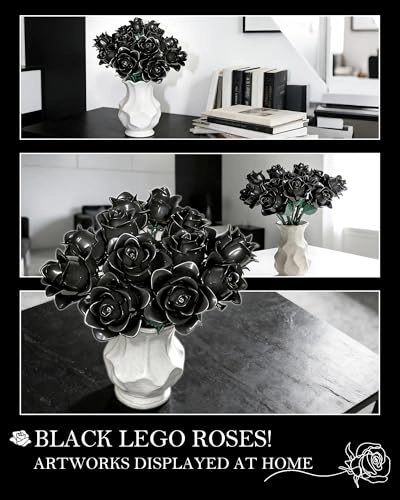 Gothic Black Rose Bouquet
