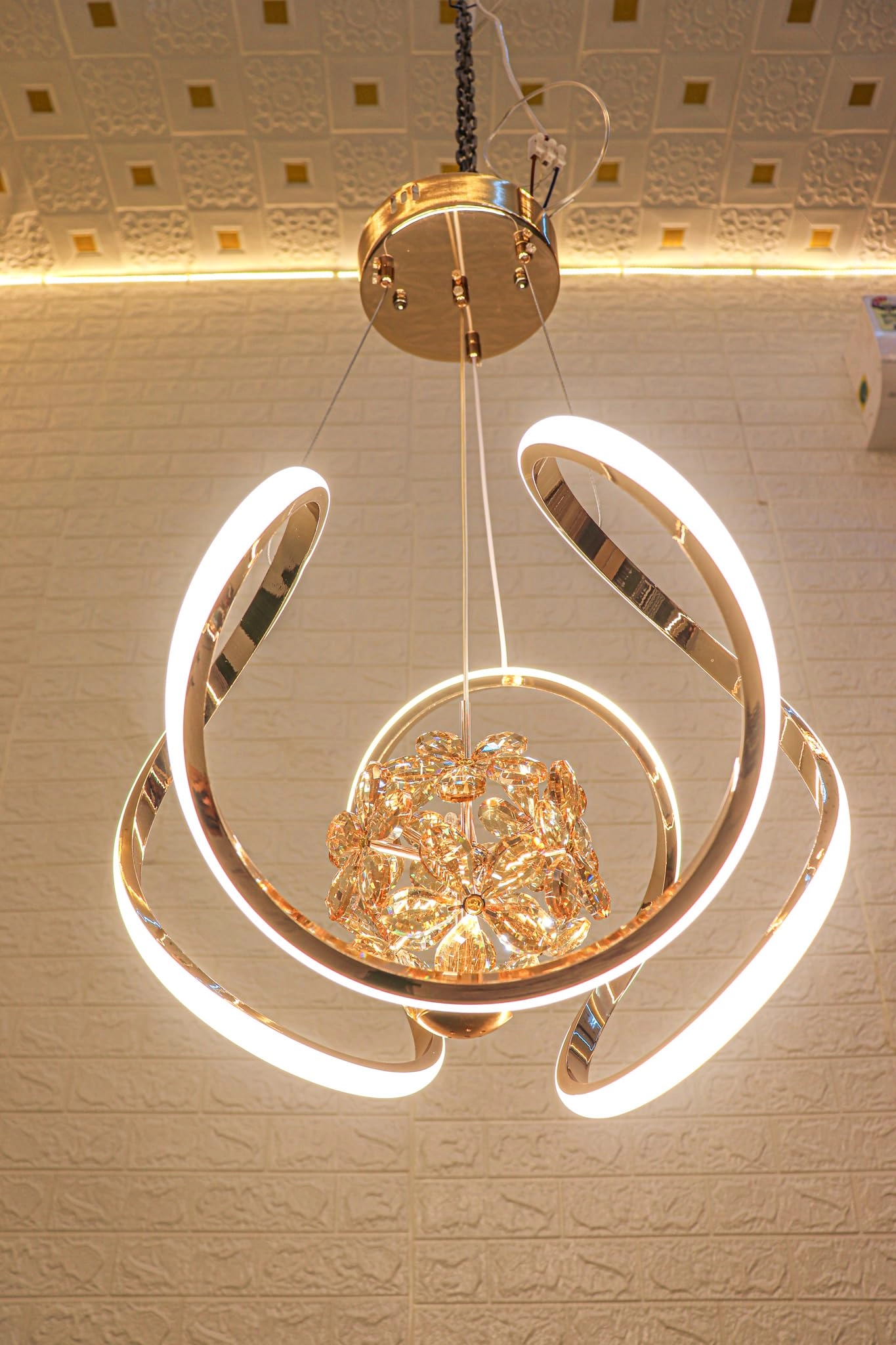 Modern LED Chandelier - Dimmable