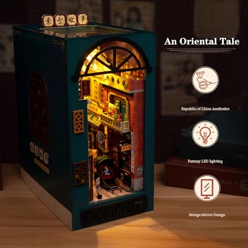 DIY Dollhouse Miniature Book Nook - Dream of Tang Dynasty