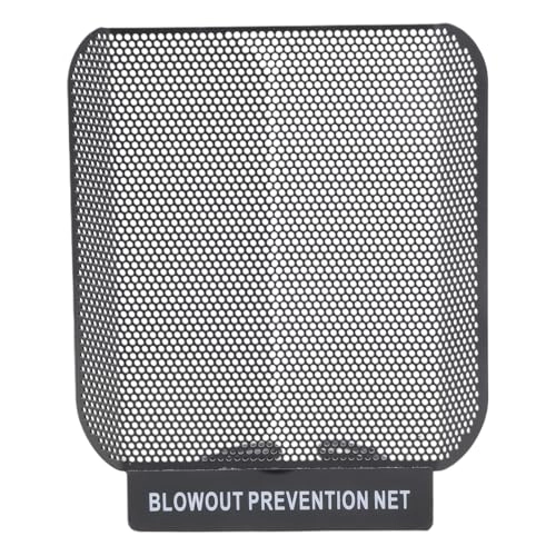 Anti-Plosive Noise Shield - Three-Layer Steel Mesh Attachment Points