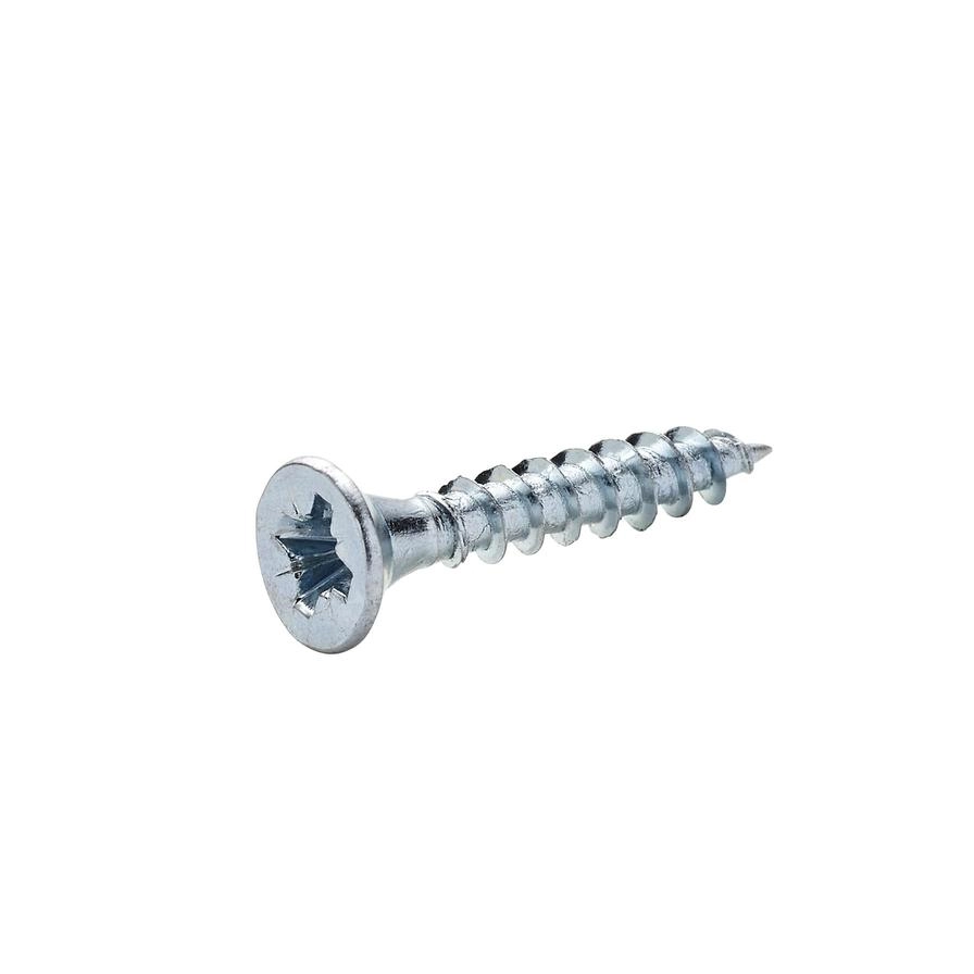 Zinc-Plated Carbon Steel Wood Screw Pack 3.5mm 20mm