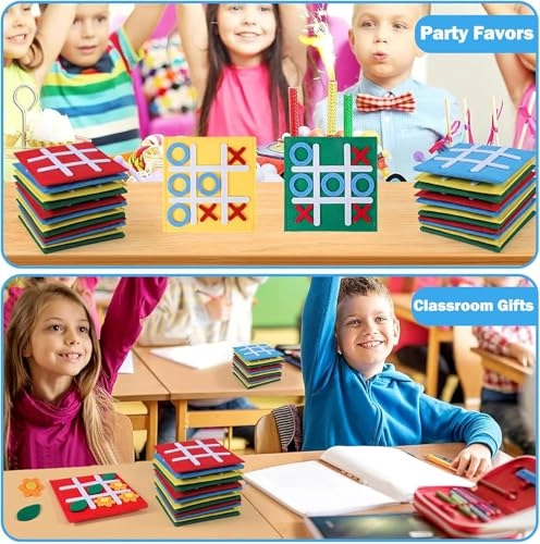 Tic Tac Toe - Mini Felt 30 Pcs
