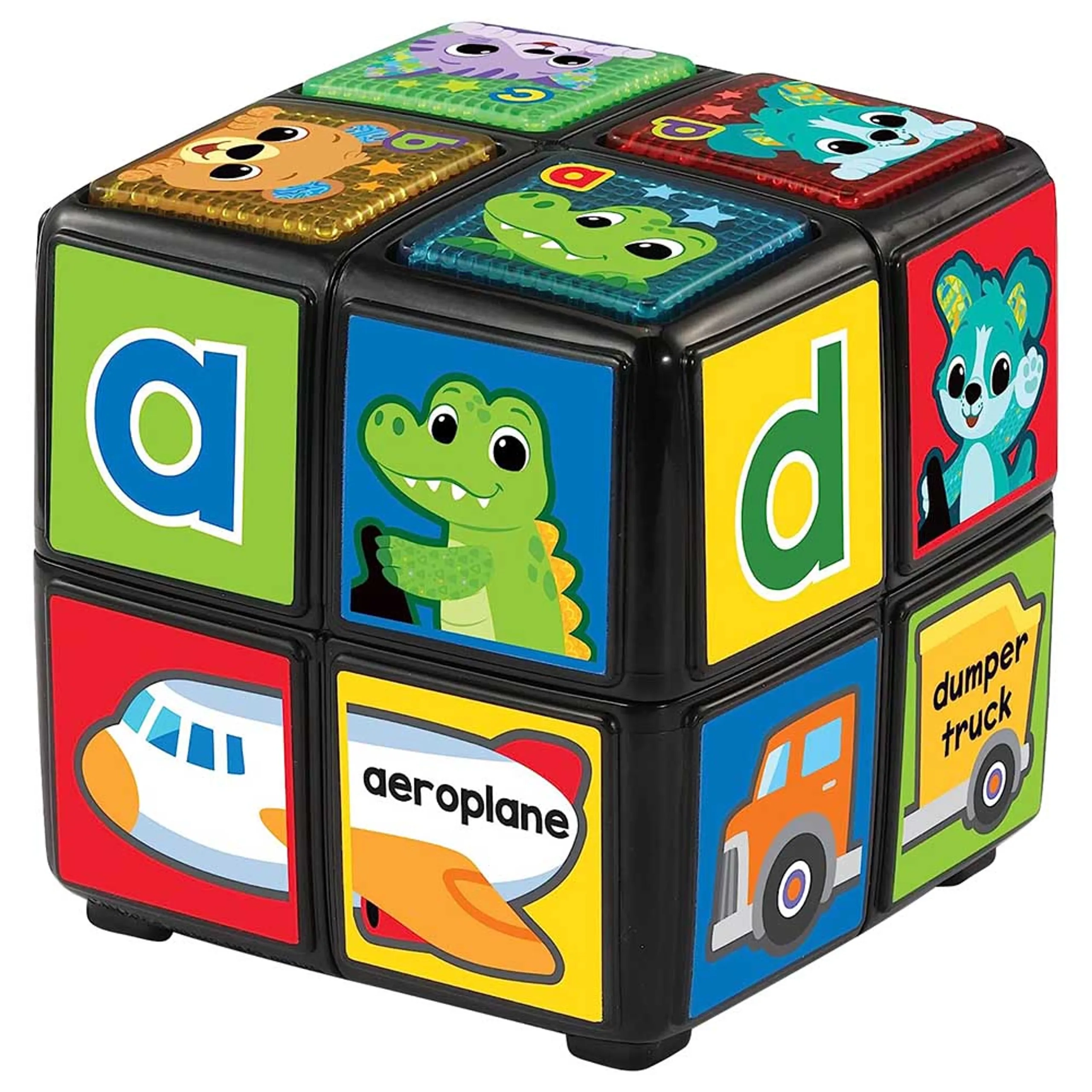 VTech Baby Twist & Teach Animal Cube - Suitable for 18 months & above