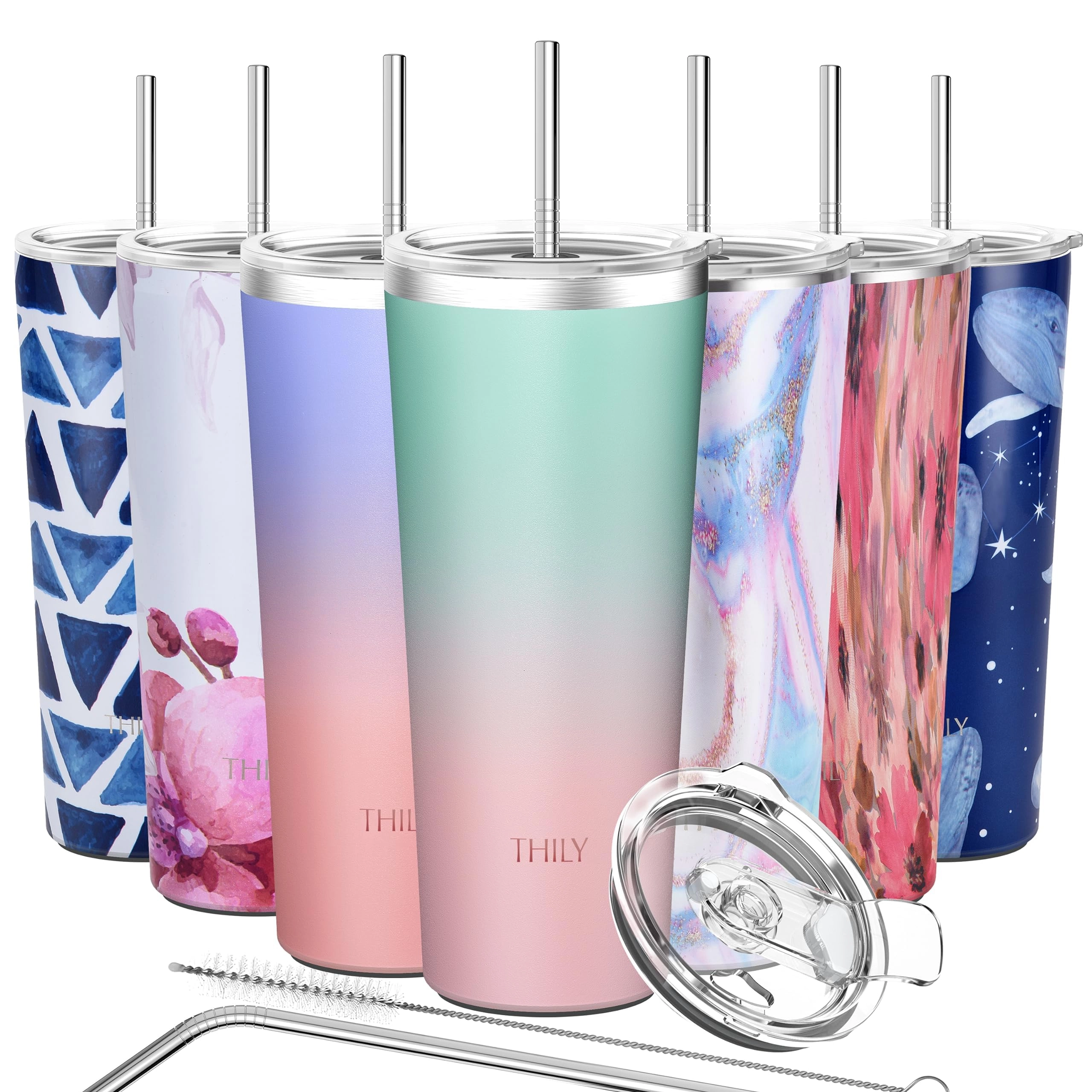Stainless Steel Vacuum Insulated Tumbler Travel Mug - 780ml