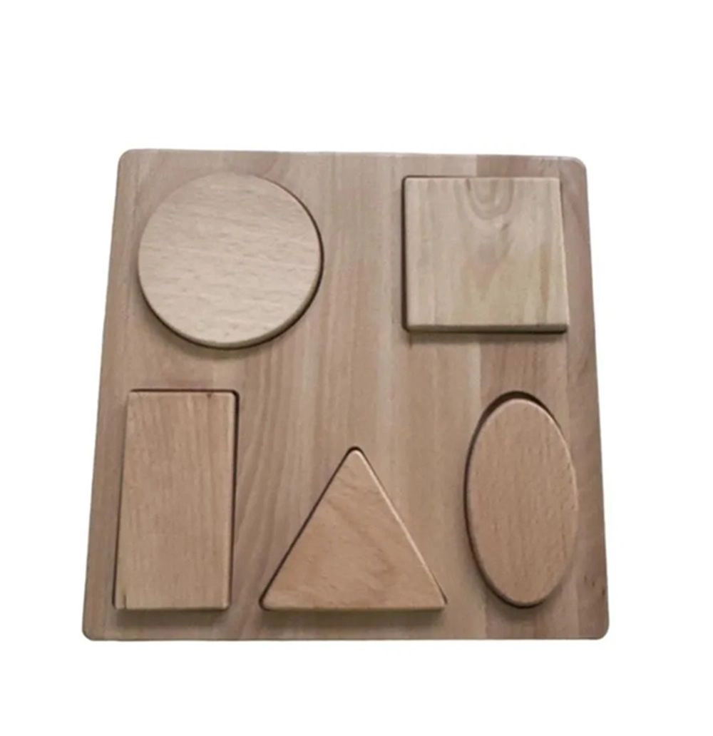 Edu Fun Shapes Board Wood Book - 1 year+