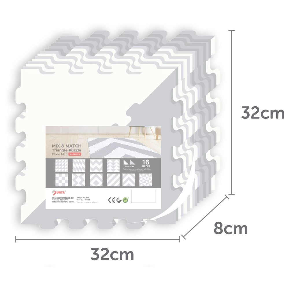 Triangle Puzzle Floor Mat - 10 Months