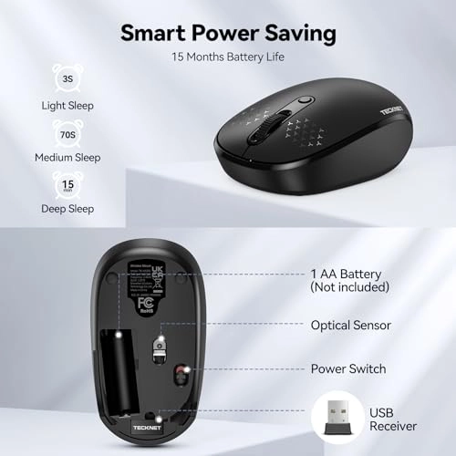 Wireless Mouse - USB 2.4G Wireless
