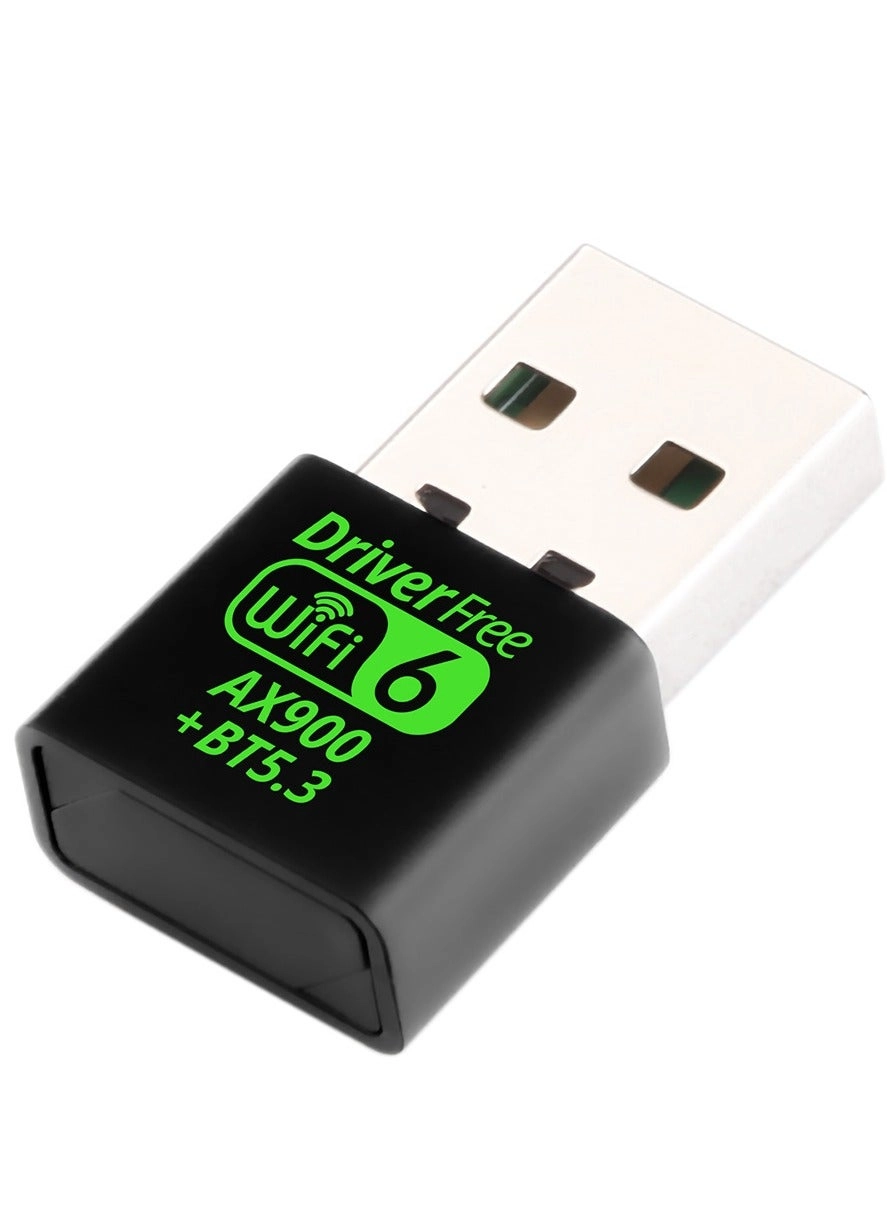 WiFi 6 USB Adapter - Dual-Band 5GHz 2.4GHz USB Wireless