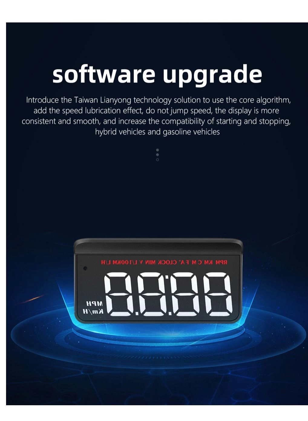 Head Up Display(HUD) Vehicle Speed Meter