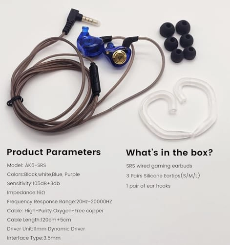 AK6 SRS Wired Earbud