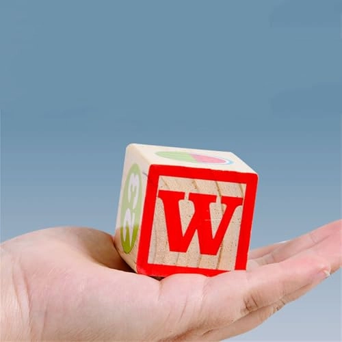 Alphabet Blocks - 2 - 12 months 26 pieces