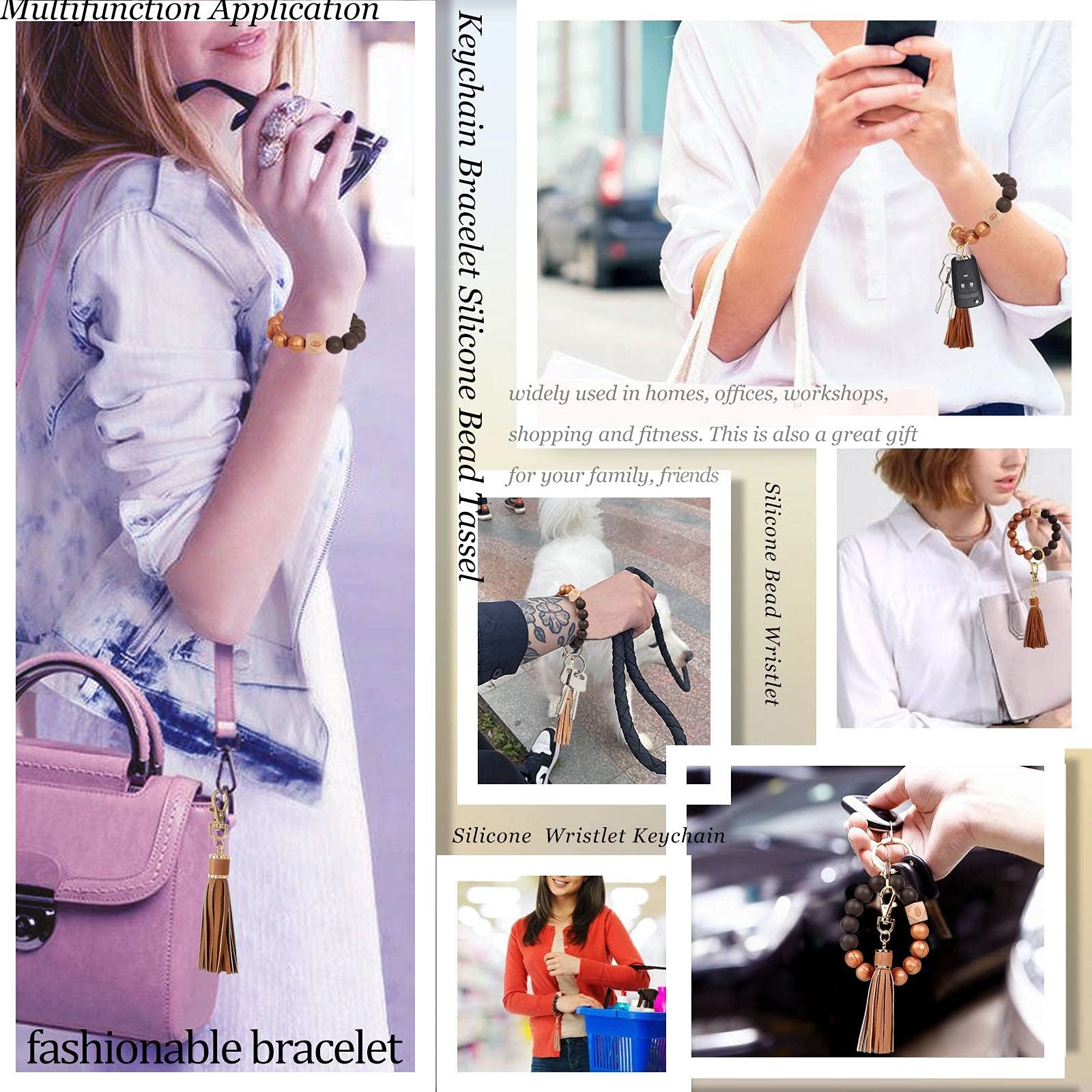 Key Ring Bracelet - Car