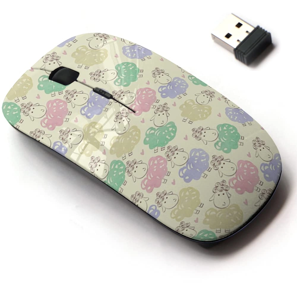 2.4G Cute Pattern Mouse - USB