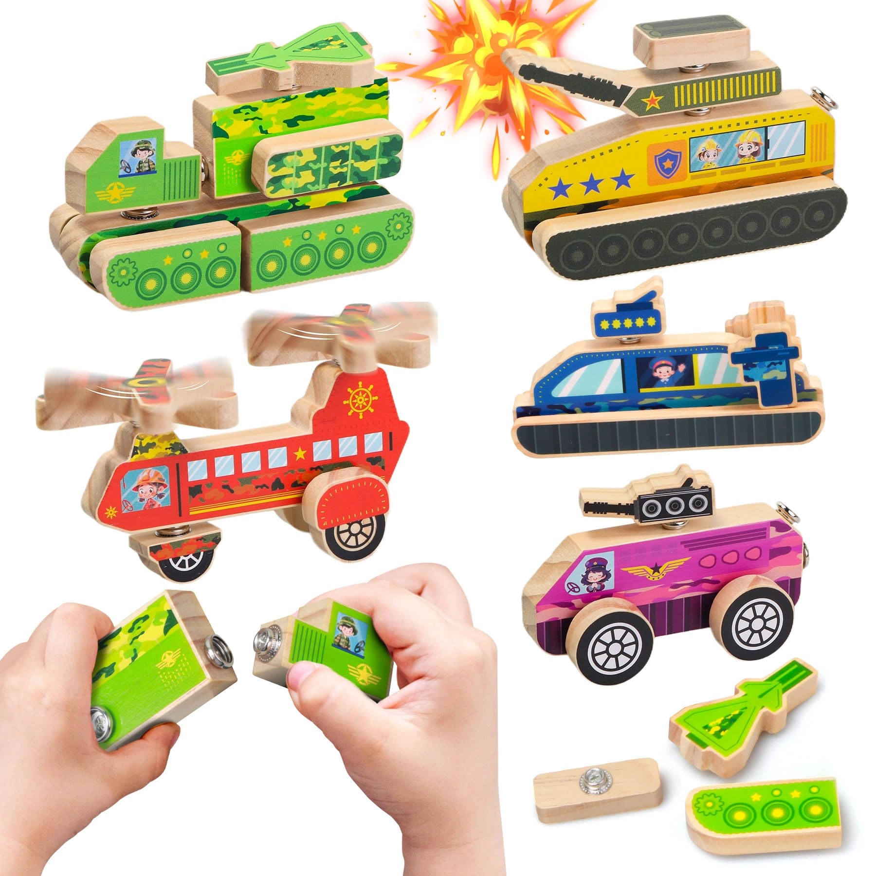 Teekdeer Toy Building Sets - 32 pcs