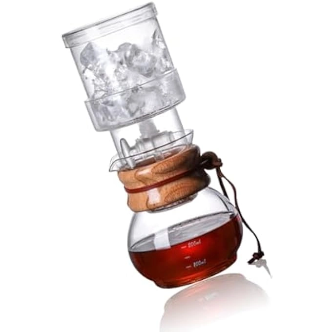 Adjustable Drip Cold Brew - Stainless Steel Filter Precision Extraction