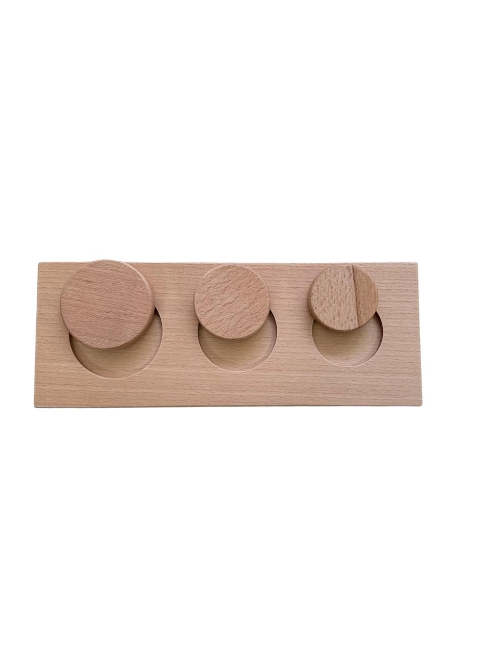 Grading Wooden Circle Strip - Suitable for 12 months and above 4 pieces