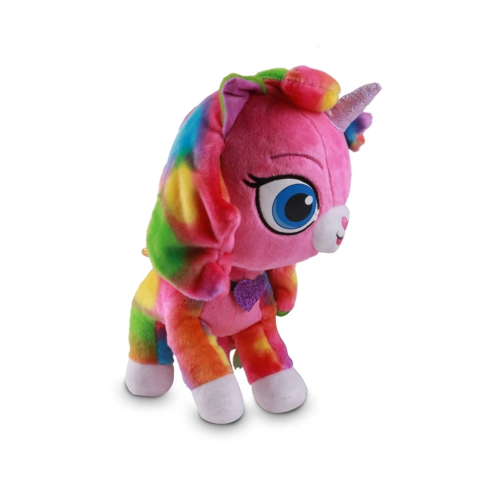 MZA STORES Rainbow Butterfly Unicorn Kitty Unicorn Plush 40162 - 14 inches