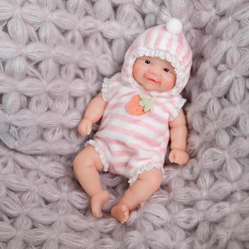 Reborn Baby Doll - 6 inch Silicone