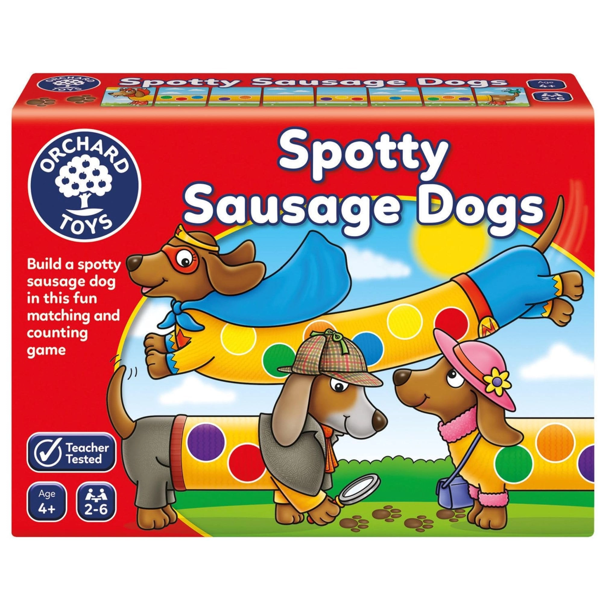 Orchard Toys Spotty Sausage Dogs - 4+