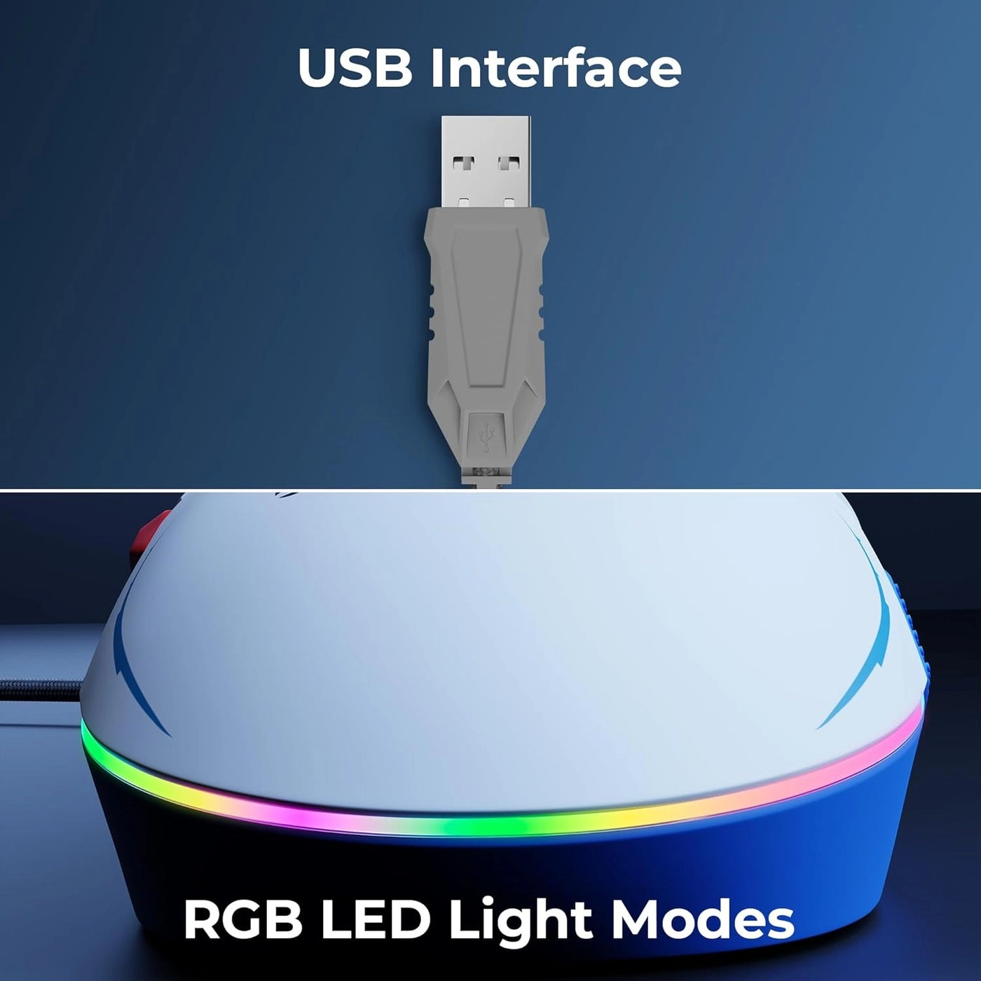 ZEB-CROSSHAIR Premium Wired Gaming Mouse - USB