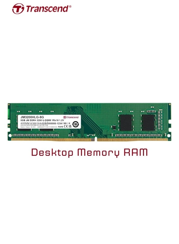 Transcend JetRam - 8GB 3200MHz SODIMM DDR4